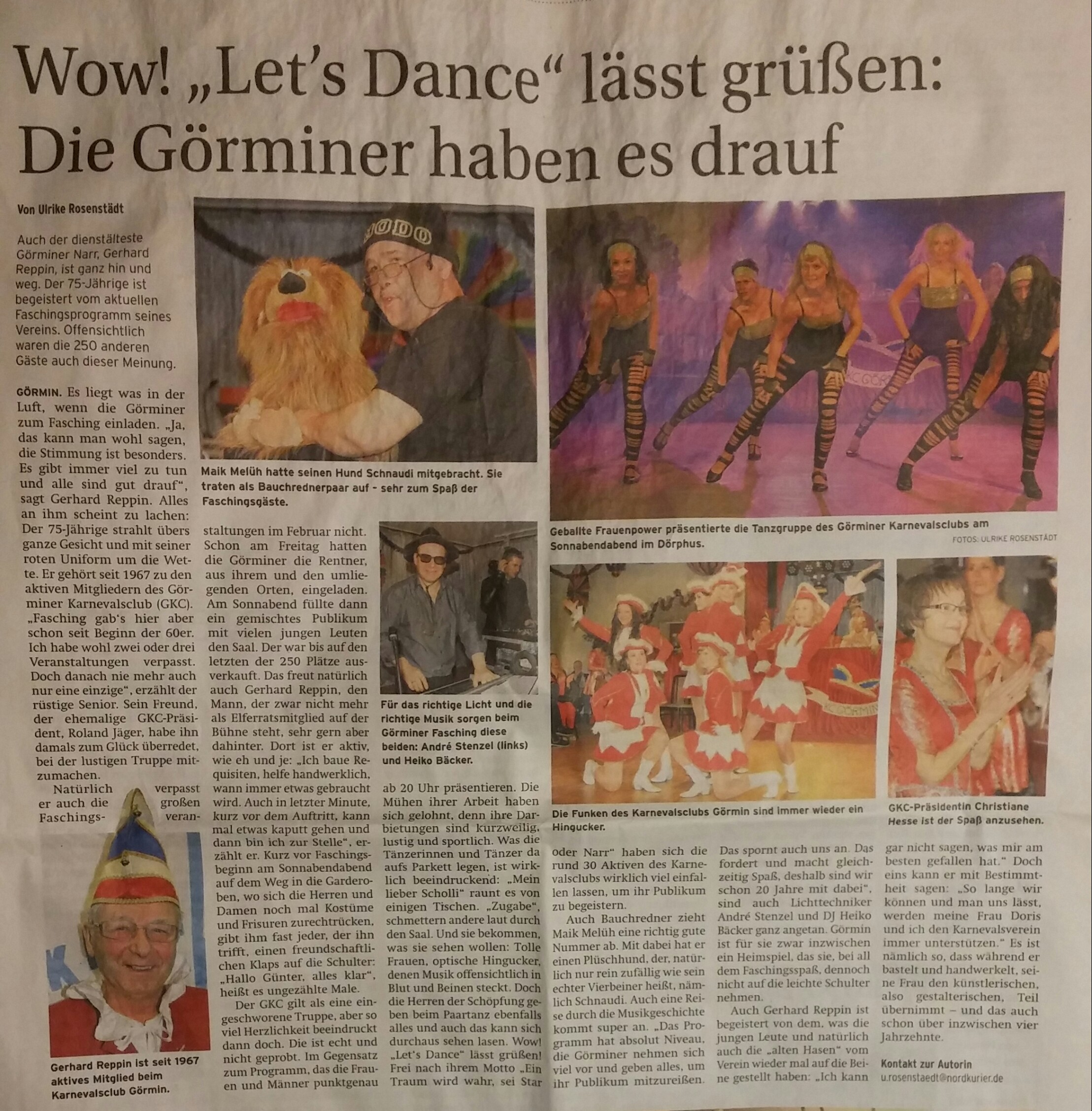 Nordkurier Feb 2016