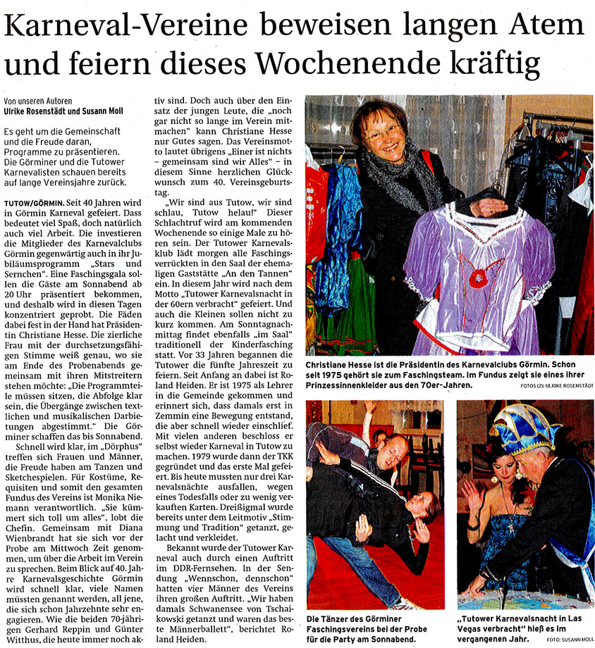 Nordkurier Feb. 2012